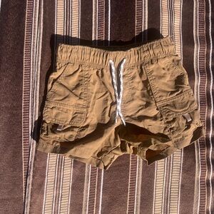 Old Navy Brown Cargo Shorts with Drawstring